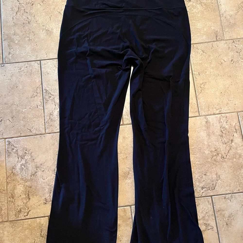 LuLuLemon Black Flared Pants - Picture 2 of 3